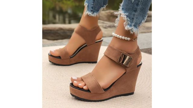 New Spring Summer Style Women's Platform Wedge Heels