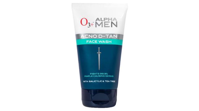 O3+ Alpha Men Acno D-Tan Face Wash