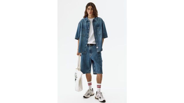Oversized Fit Carpenter Shorts