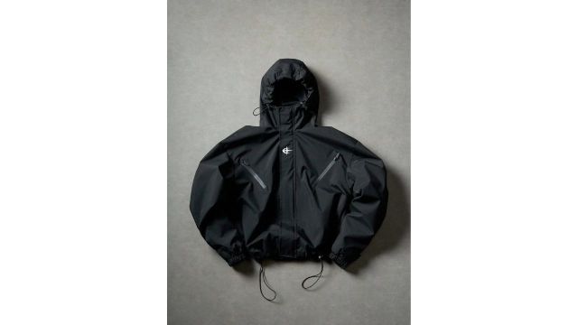 PAVTROS Men's Casual Black Jacket Men Techwear Rain Jacket
