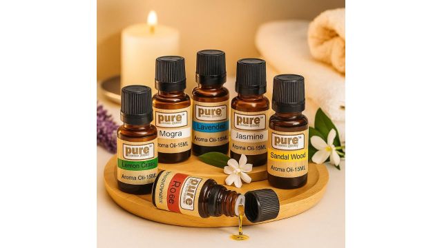 Pure Source India Aroma Diffuser Oil Set