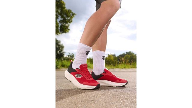 Men Energex Red Running Shoes