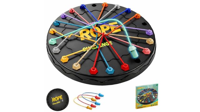 Rope Untangling Puzzle Game 10-in-1 Set