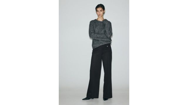 Straight-leg Trousers