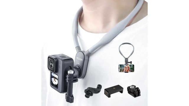 TELESIN Magnetic POV Neck Selfie Holder