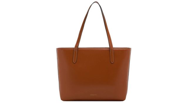 PU Structured Tote Bag with Tasselled