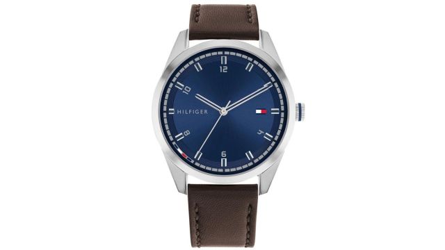 Men Leather Straps Analogue Watch NDTH1710458W