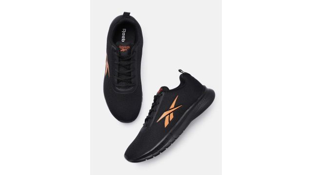 Black Flexible Shoe for Daily Running