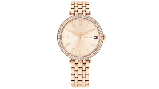 Quartz Analog With Rose Gold Dial Watch For Women - Th1782721