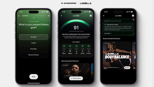 Ultrahuman and les mills