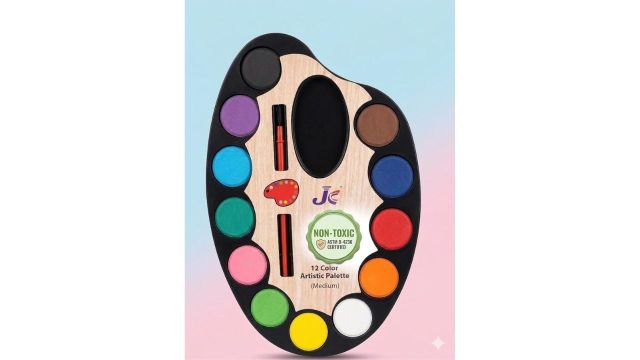 Watercolor Paint Palette Set