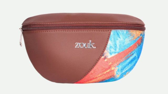 Alt by zouk Abstract Amaze Printed Leather Waist Pouch
