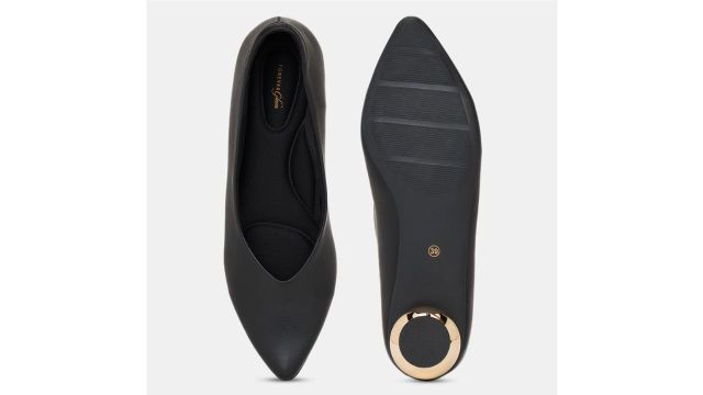 Black Solid Casual Women Casual Shoes