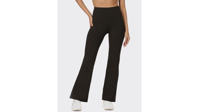 Blissclub High-waisted Flare Pants with 1 Back Pocket