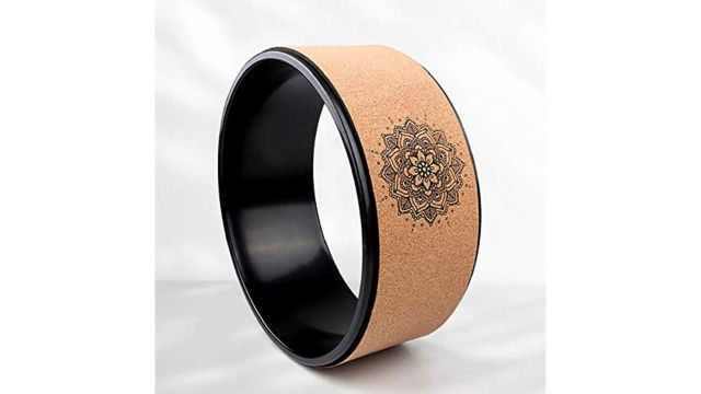 Bodylastics PVC Fitness Cork Yoga Wheel