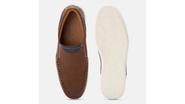 Byford Tan Textured Casual Men Casual Shoes