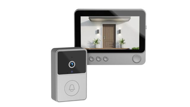 CLEGO Wireless Video Doorbell with LCD Screen