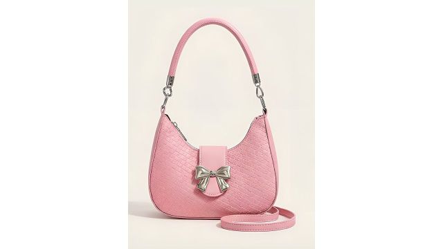 Corsica Half Moon Sling Bag with Applique