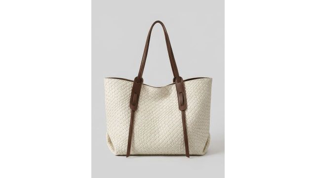 Corsica Textured Structured Tote Bag