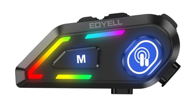 EDYELL Motorcycle Helmet Bluetooth Headset