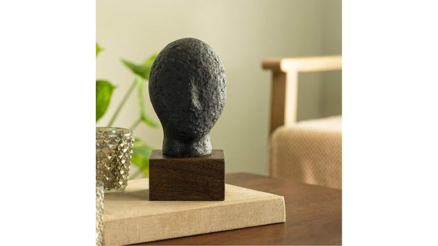 Ellementry Calm Face Ecomix Sculpture