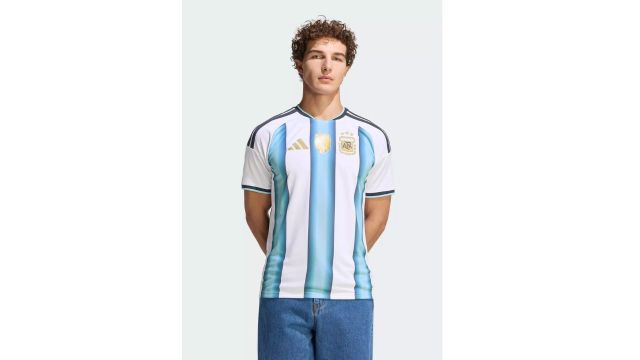 Football Argentina 26 Home Jersey Men White JM8396