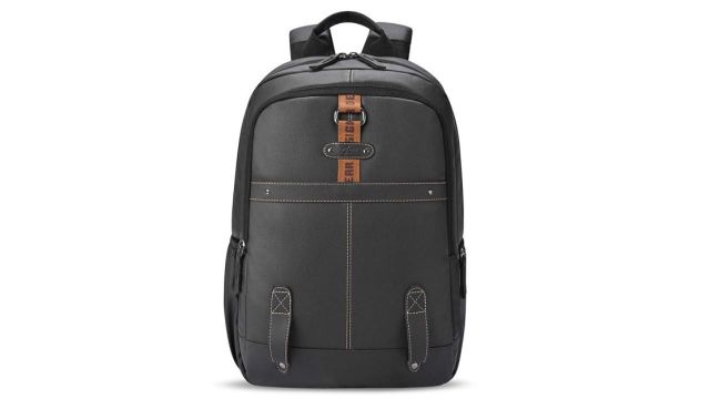 Gear Unisex Classic 4 Faux Leather Backpack with Anti-Theft