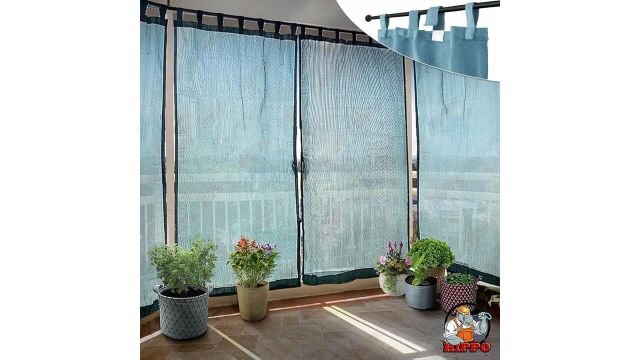 HIPPO Outdoor Balcony Sun Protection Curtains