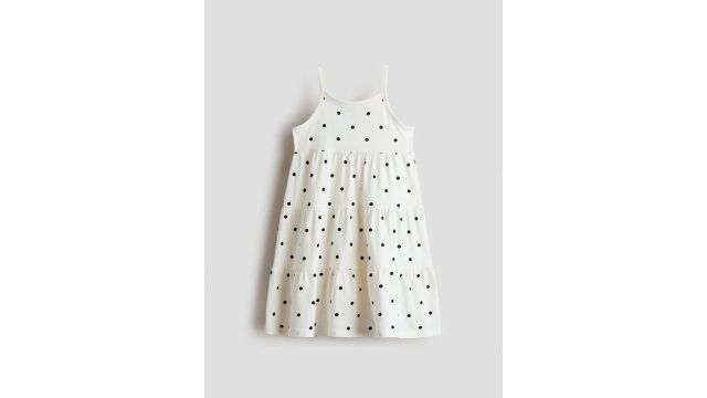 H&M Tiered Cotton Dress
