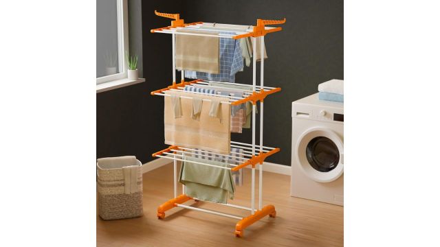Happer Premium Three-Layer Clothes Drying Stand