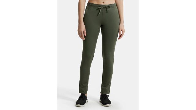 Jockey Super Combed Cotton Stretch Slim Fit Trackpants