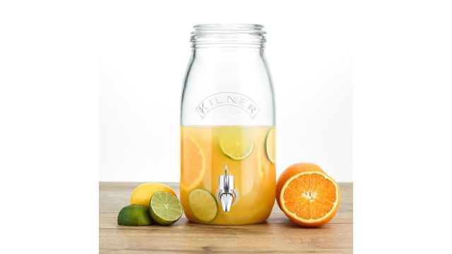 Kilner 3 L Glass Drinks Dispenser