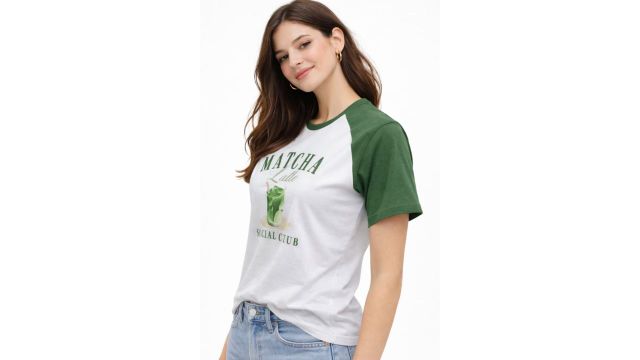 Kraus Green Graphic Printed Slim Fit T-Shirt