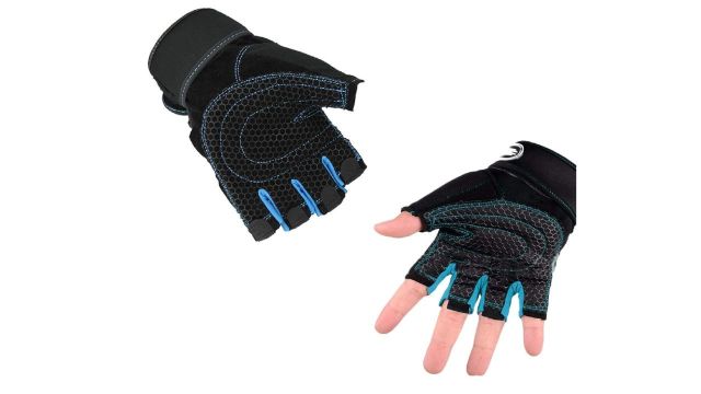 LAFILLETTE Shockproof Half-Finger Cycling Gloves