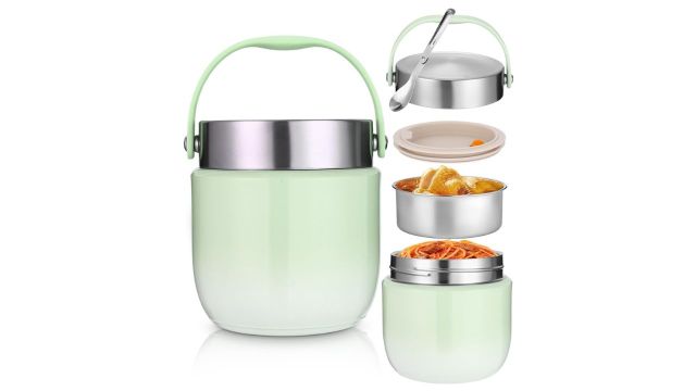 LOOKMINT 1200 ml Thermo Food Container