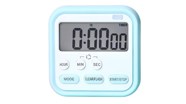 Large LCD Stopwatch Study Timer