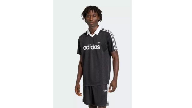 Lifestyle ARCHIVE COLLAR ENGINEERED JERSEY Men Black KE3584