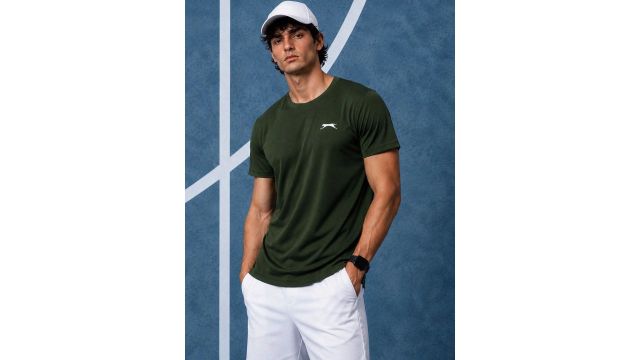 Slazenger Men Brand Logo T-shirt