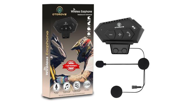 OTOROYS Helmet Bluetooth Headset