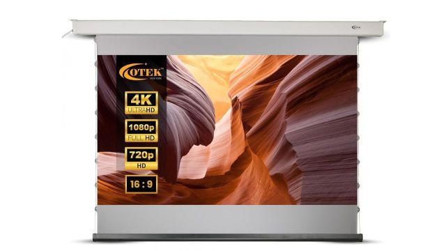 Otek M65 65-Inch Motorised Projector Screen