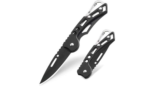 PARYO Foldable Utility Knife with Sheath