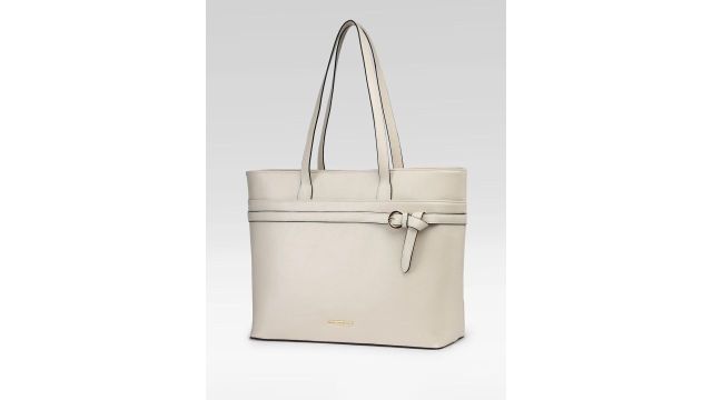 PU Oversized Structured Tote Bag