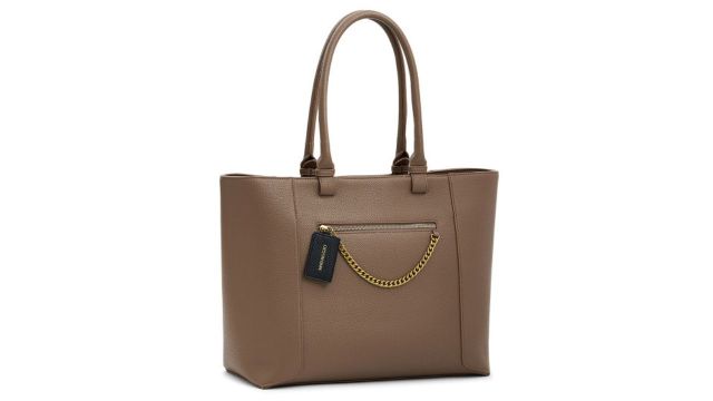 PU Structured Tote Bag