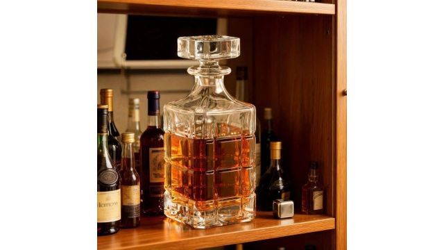 PrimeWorld Glass Liquor Decanter