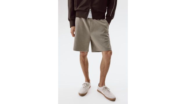 Regular Fit Interlock Shorts