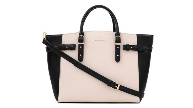Rosalind Brown Tote Bag with Detachable Shoulder Strap