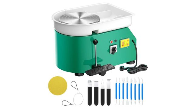SKYTOU 25 cm Electric Pottery Wheel