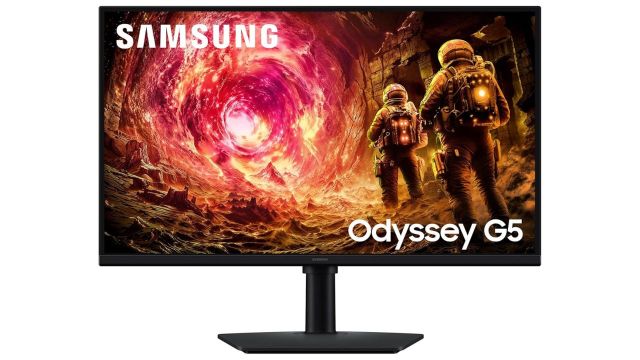 Samsung 27-inch Odyssey G5 QHD Gaming Monitor