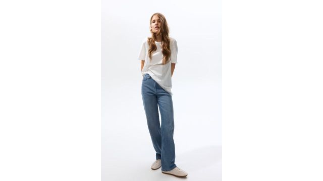 Straight High Jeans