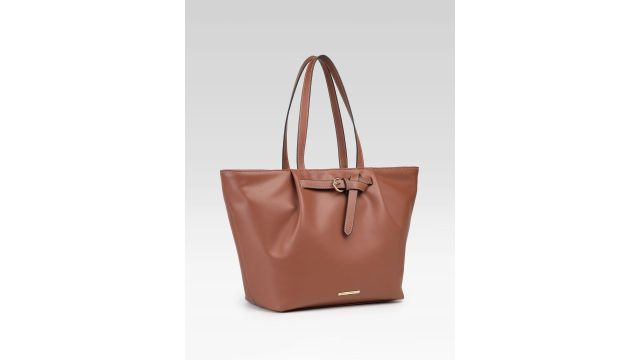 Textured PU Oversized Swagger Shoulder Bag